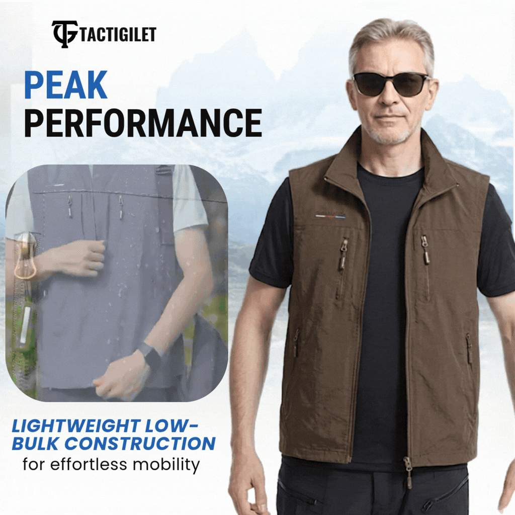 TactiGilet - Super Versatile Classic Outdoor Tactical Vest