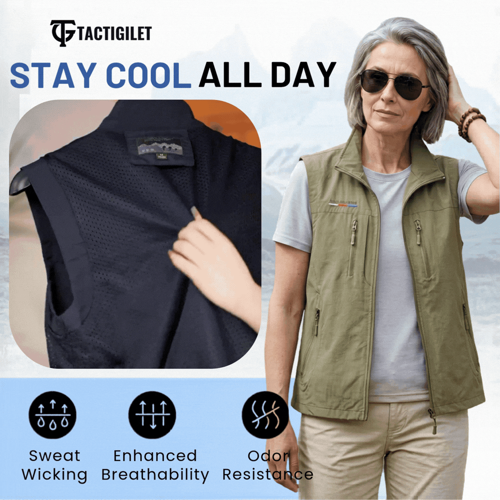 TactiGilet - Super Versatile Classic Outdoor Tactical Vest