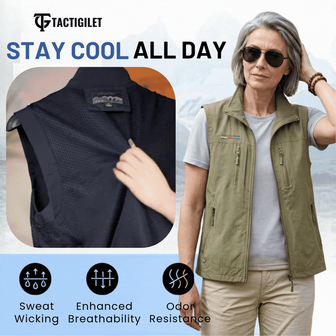 TactiGilet - Super Versatile Classic Outdoor Tactical Vest