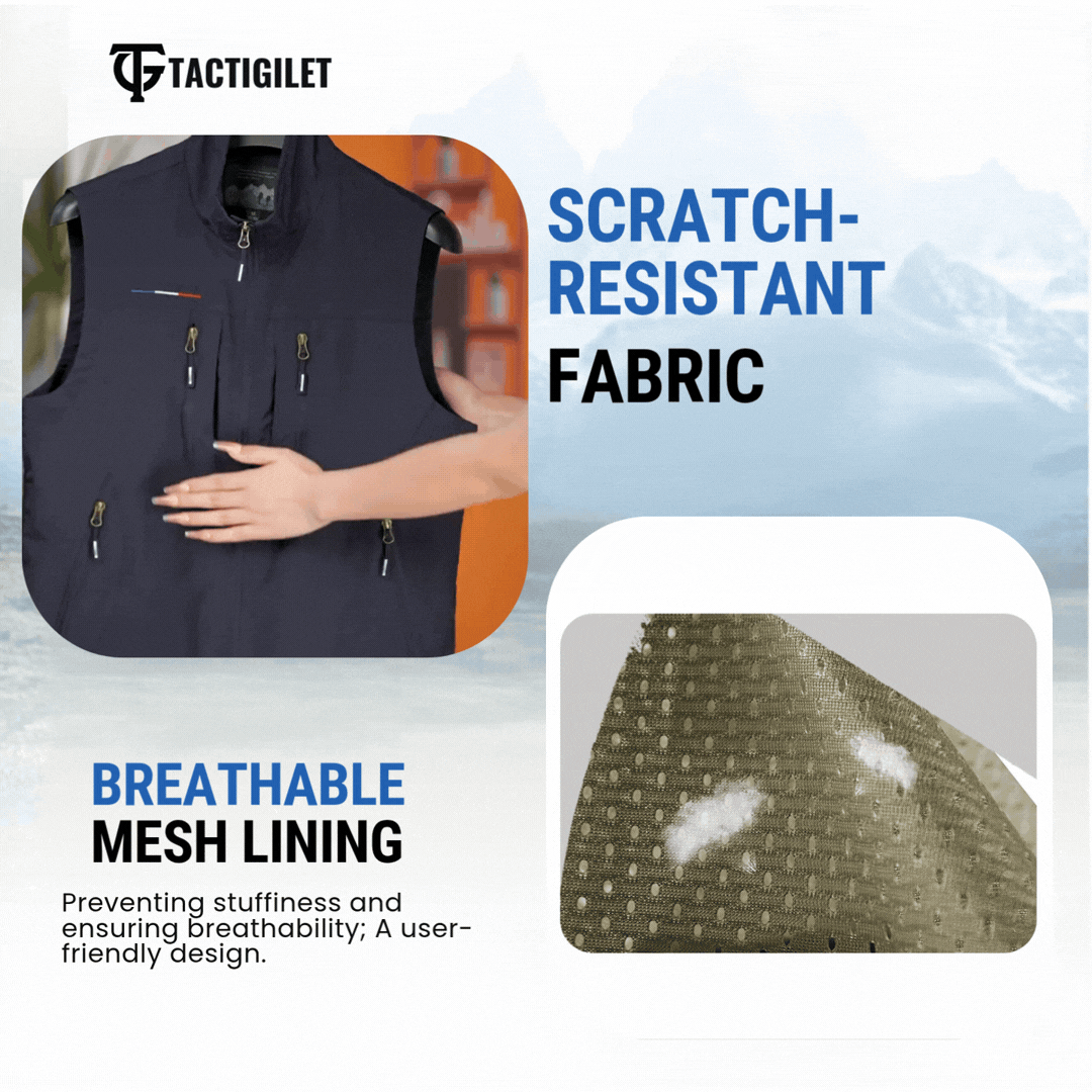 TactiGilet - Super Versatile Classic Outdoor Tactical Vest