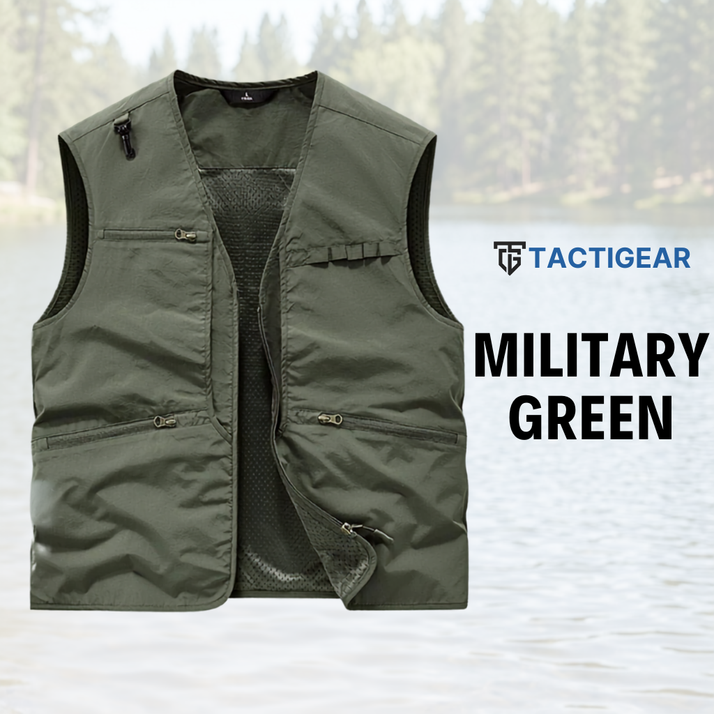 TactiGear - #1 Super Versatile Classic Outdoor Tactical Gilet