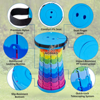 NOMAD Premium Collapsible Stool - Your Reliable Seat, Anywhere You Go
