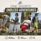 ROAMIX™ Quick-Dry Outdoor Performance Cargo Shorts