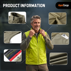 ApexCargo - Men's Multi-Pocket Outdoor Utility Vest
